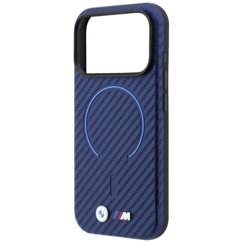 Etui BMW M Carbon Printed Ring MagSafe na iPhone 18 Pro Max / 17 Pro Max - granatowe_5