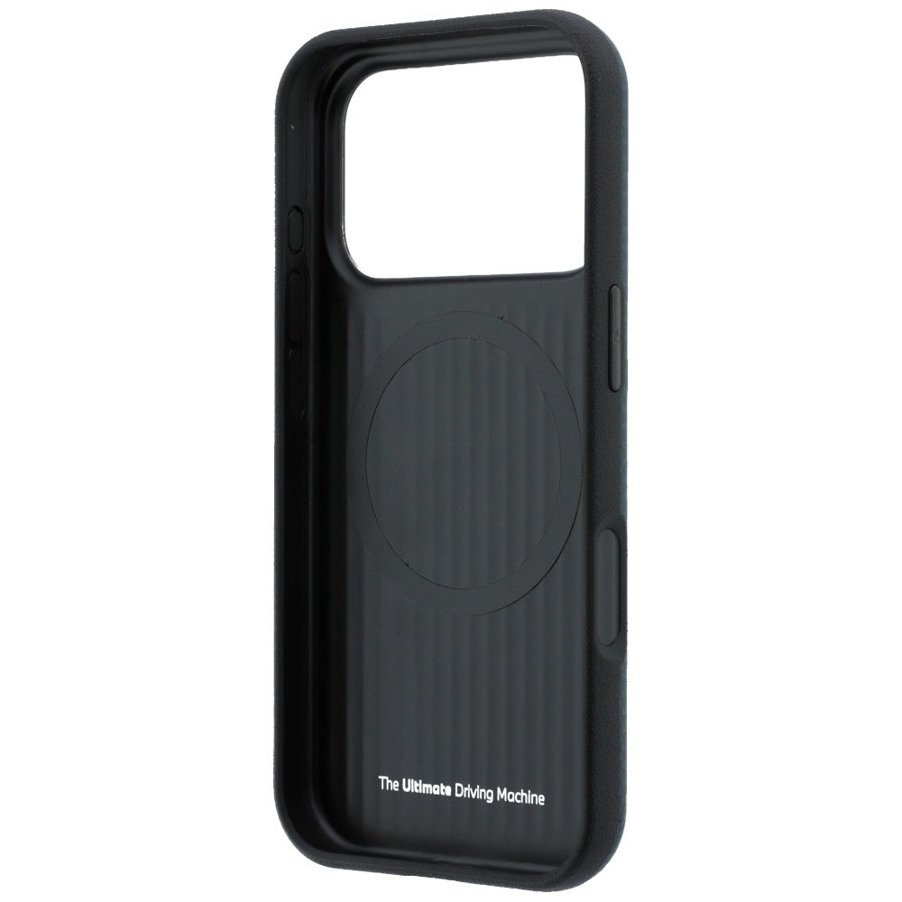 Etui BMW M Quadrille Kevlar Metal Logo MagSafe na iPhone 18 Pro Max / 17 Pro Max - granatowe_6