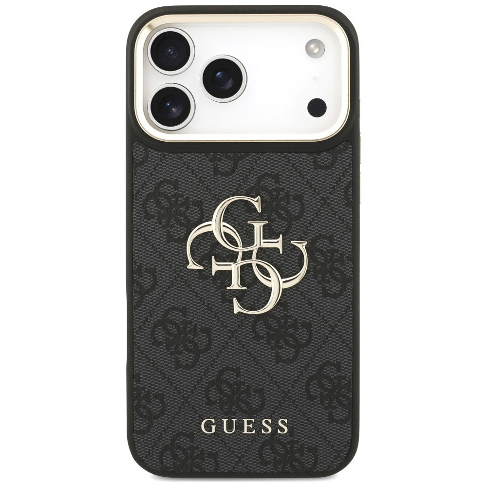 Etui Guess 4G Big 4G Classic Logo Big Strap Metal Buttons na iPhone 18 Pro / 17 Pro - czarne_2