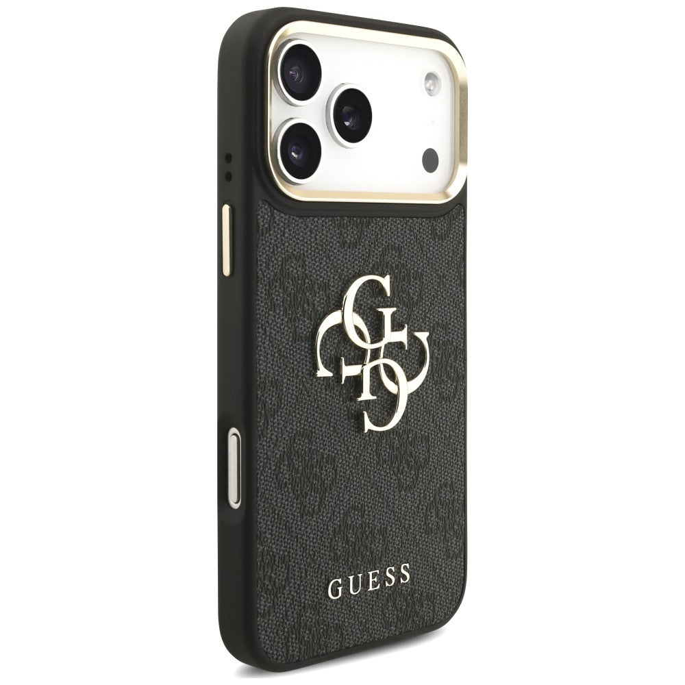 Etui Guess 4G Big 4G Classic Logo Big Strap Metal Buttons na iPhone 18 Pro / 17 Pro - czarne_3