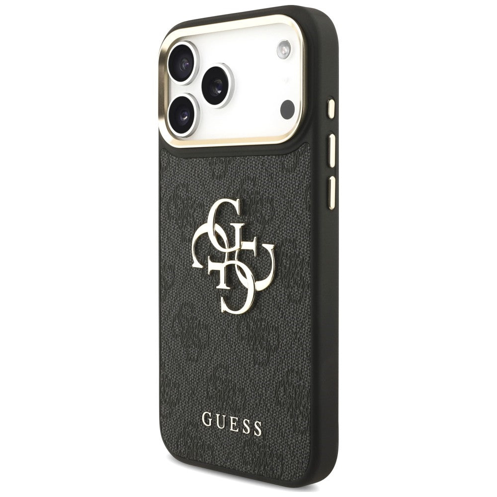Etui Guess 4G Big 4G Classic Logo Big Strap Metal Buttons na iPhone 18 Pro Max / 17 Pro Max - czarne_1