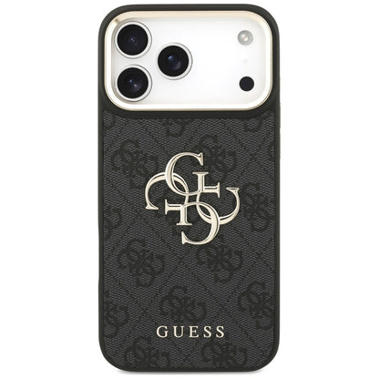 Etui Guess 4G Big 4G Classic Logo Big Strap Metal Buttons na iPhone 18 Pro Max / 17 Pro Max - czarne_2