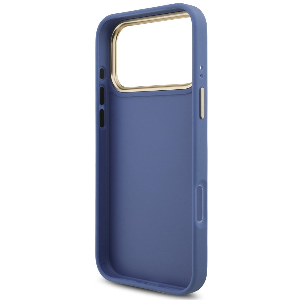 Etui Guess 4G Big 4G Classic Logo Big Strap Metal Buttons na iPhone 18 Pro Max / 17 Pro Max - niebieskie_6