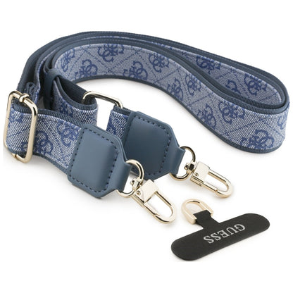 Etui Guess 4G Big 4G Classic Logo Big Strap Metal Buttons na iPhone 18 Pro Max / 17 Pro Max - niebieskie_7