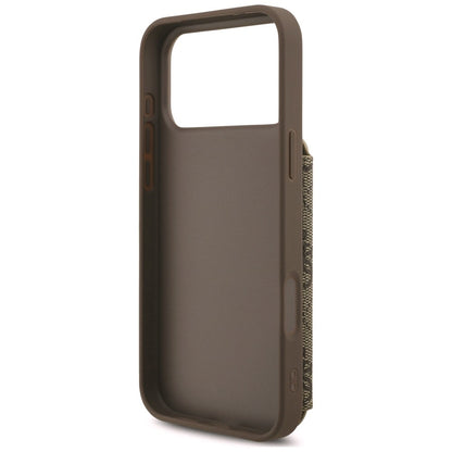 Etui Guess 4G Cardslots & Magnetic Closure Crossbody na iPhone 18 Pro / 17 Pro - brązowe_6