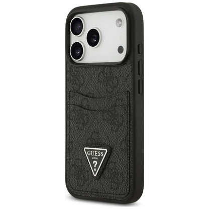 Etui Guess 4G nauble Card Triange na iPhone 18 Pro / 17 Pro - czarne_1