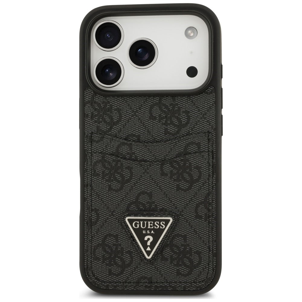 Etui Guess 4G nauble Card Triange na iPhone 18 Pro / 17 Pro - czarne_2