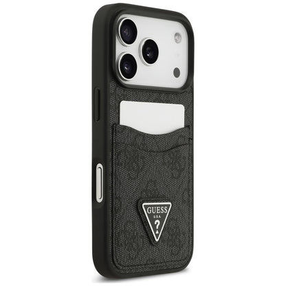 Etui Guess 4G nauble Card Triange na iPhone 18 Pro / 17 Pro - czarne_3