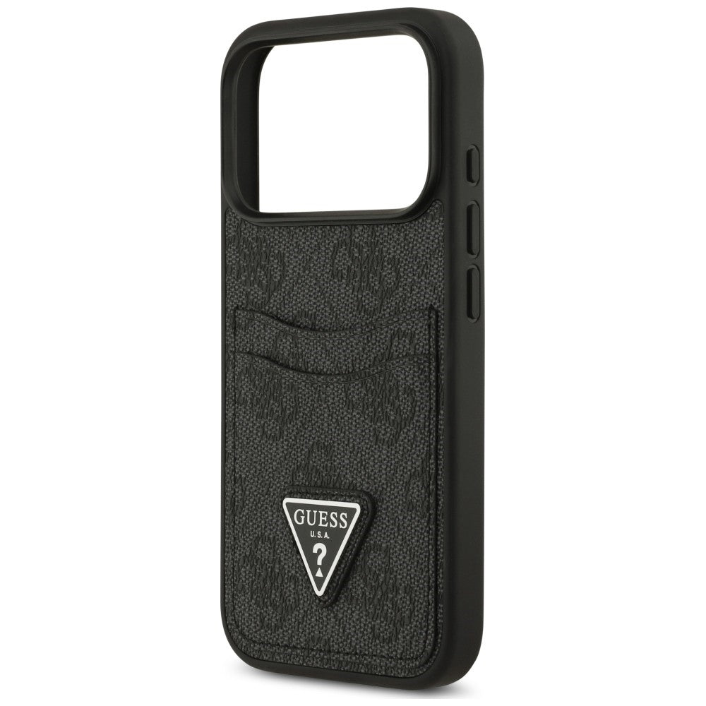 Etui Guess 4G nauble Card Triange na iPhone 18 Pro / 17 Pro - czarne_5
