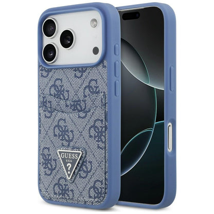 Etui Guess 4G nauble Card Triange na iPhone 18 Pro / 17 Pro - niebieskie_0