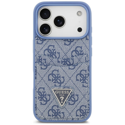 Etui Guess 4G nauble Card Triange na iPhone 18 Pro / 17 Pro - niebieskie_2