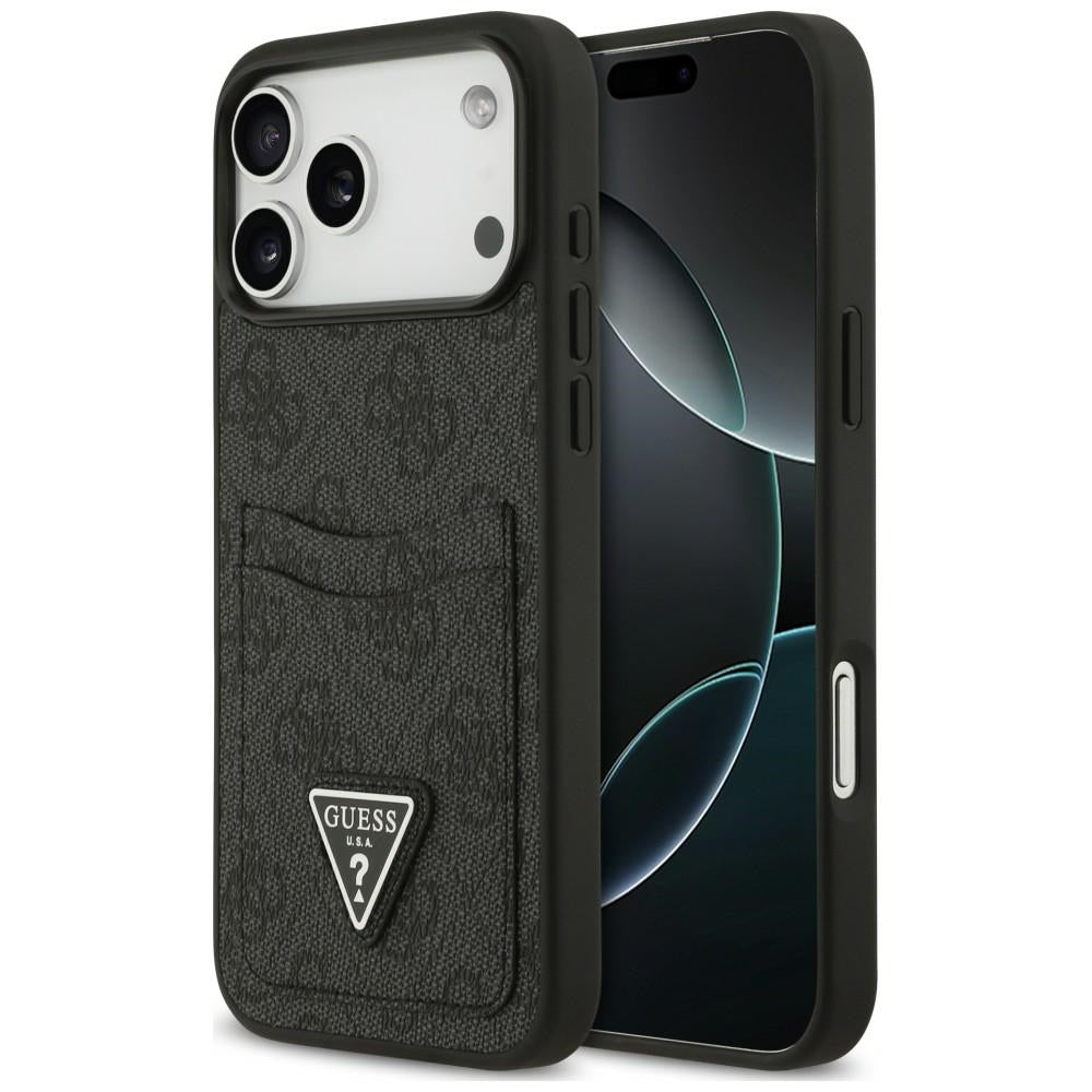 Etui Guess 4G nauble Card Triange na iPhone 18 Pro Max / 17 Pro Max - czarne_0