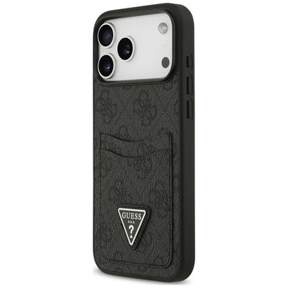 Etui Guess 4G nauble Card Triange na iPhone 18 Pro Max / 17 Pro Max - czarne_1