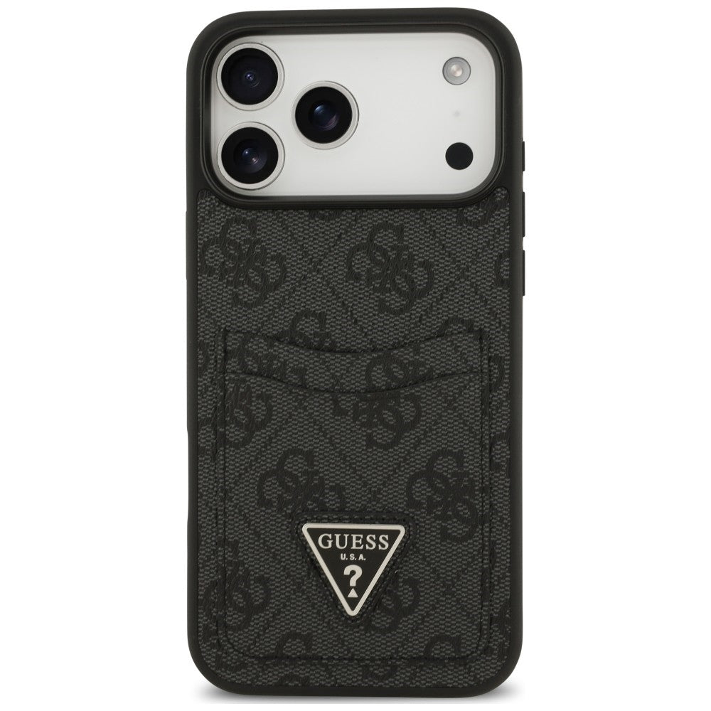 Etui Guess 4G nauble Card Triange na iPhone 18 Pro Max / 17 Pro Max - czarne_2