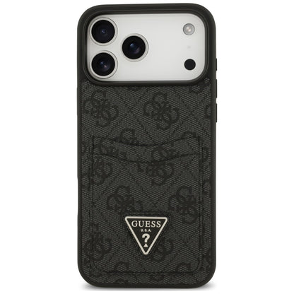 Etui Guess 4G nauble Card Triange na iPhone 18 Pro Max / 17 Pro Max - czarne_2