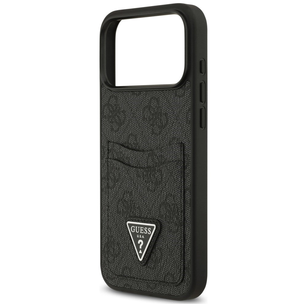 Etui Guess 4G nauble Card Triange na iPhone 18 Pro Max / 17 Pro Max - czarne_5