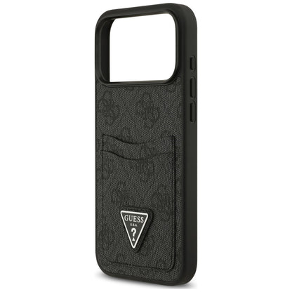 Etui Guess 4G nauble Card Triange na iPhone 18 Pro Max / 17 Pro Max - czarne_5
