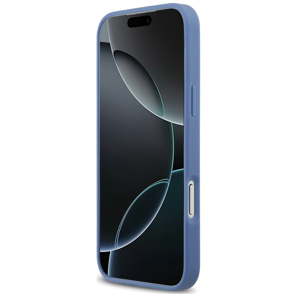 Etui Guess 4G nauble Card Triange na iPhone 18 Pro Max / 17 Pro Max - niebieskie_4