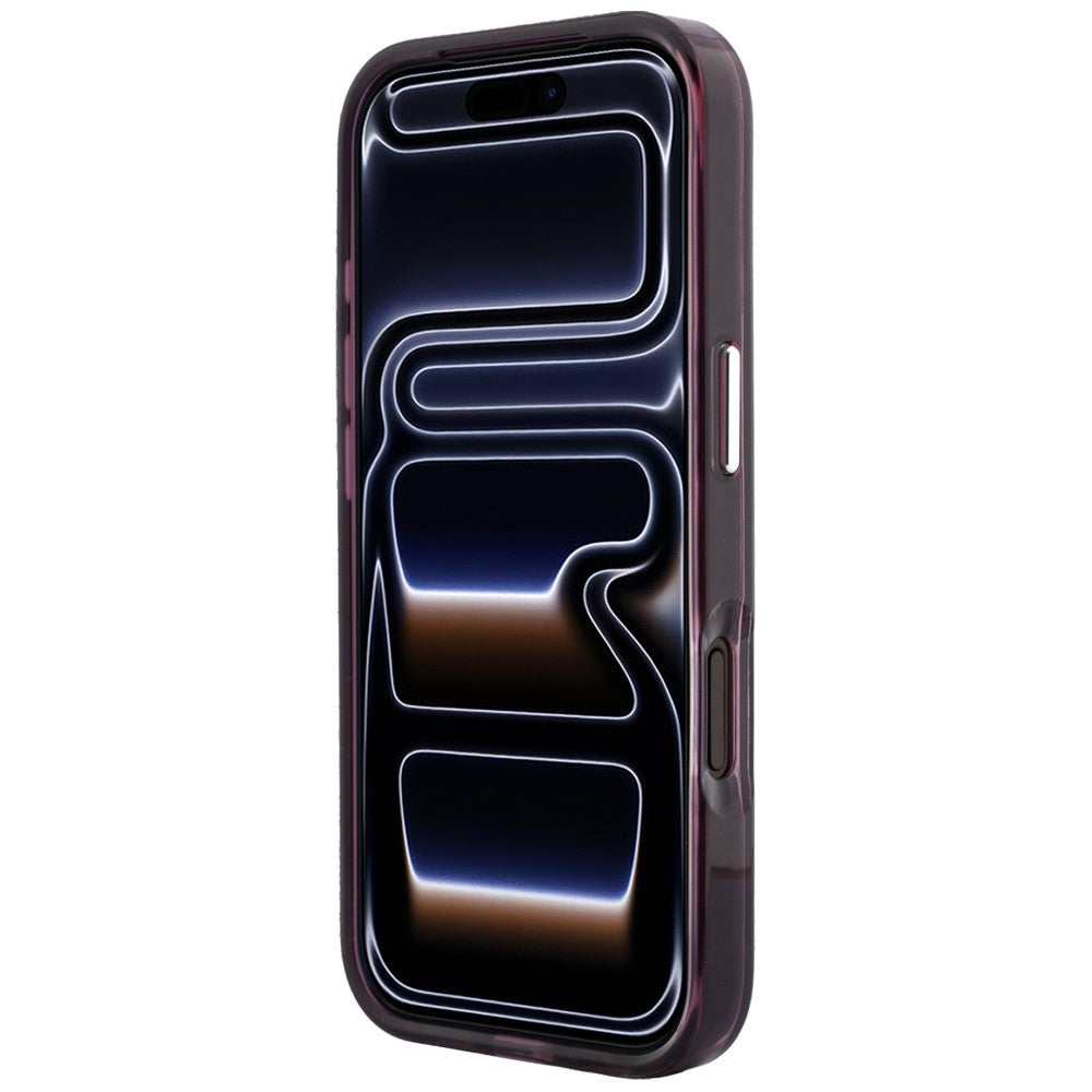 Etui Karl Lagerfeld IML Ikonik Sketch Print MagSafe na iPhone 18 Pro / 17 Pro - burgundowe_4