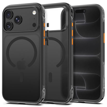 Tech-Protect MagAir MagSafe CC case for iPhone 18 Pro / 17 Pro - matte black_0