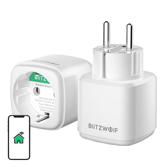Smart socket Blitzwolf BW-SHP15, ZigBee, 3680W_0