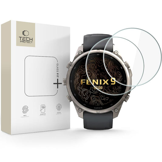 Tech-Protect Glass Fit+ Tempered Glass for Garmin Fenix ​​9 Pro 47mm_0