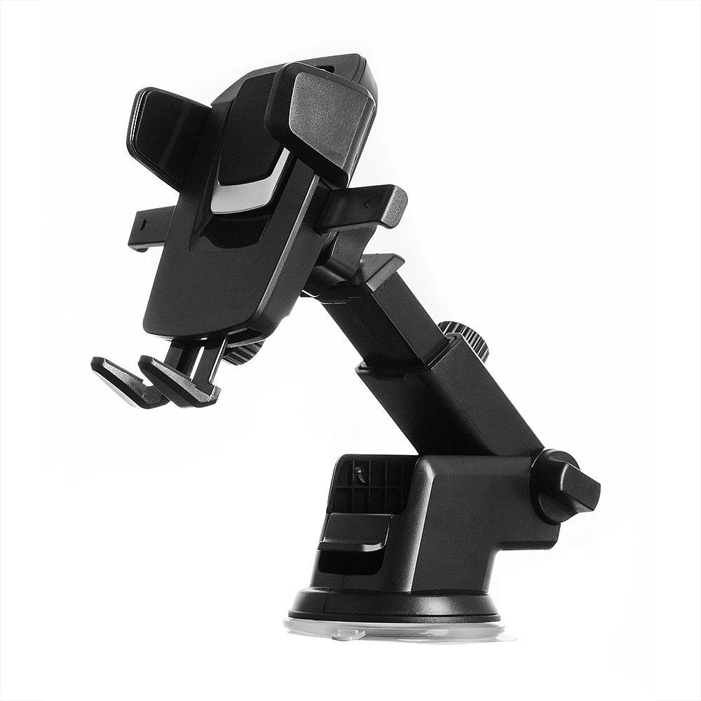 Telescopic Car Mount Phone Holder Dashboard or Windshield for black - OUTLET_0