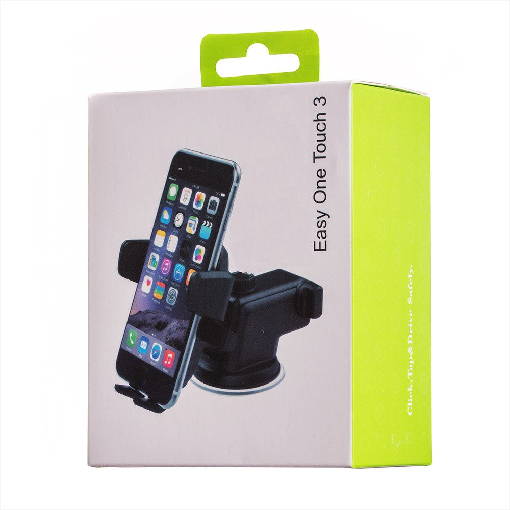 Telescopic Car Mount Phone Holder Dashboard or Windshield for black - OUTLET_2