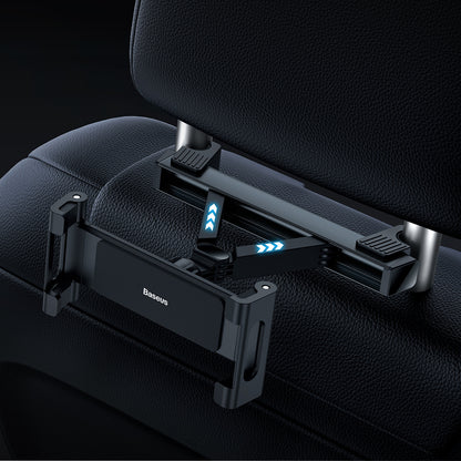 Baseus JoyRide Pro headrest car phone/tablet holder black - OUTLET_9
