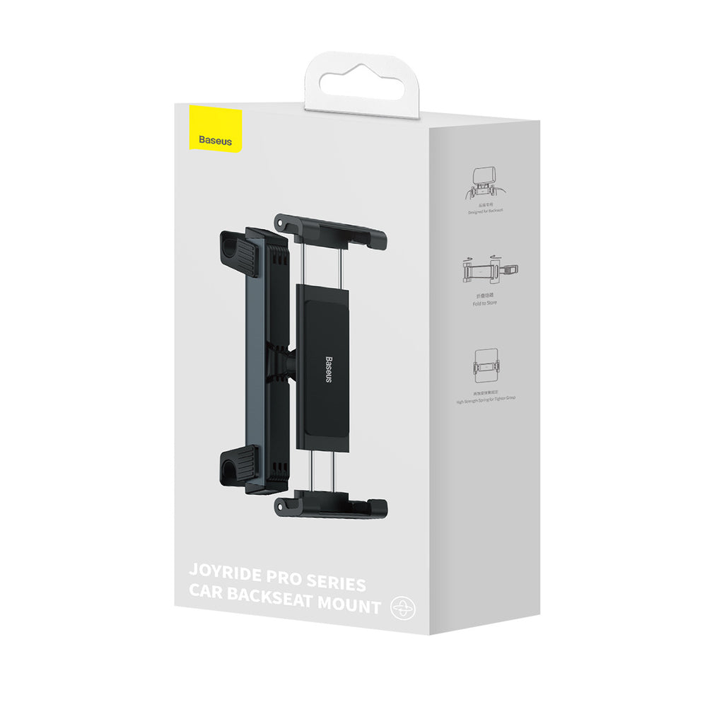 Baseus JoyRide Pro headrest car phone/tablet holder black - OUTLET_4