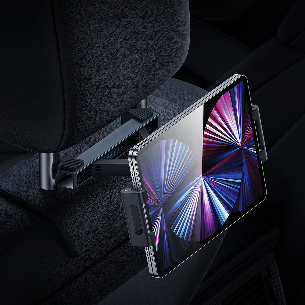 Baseus JoyRide Pro headrest car phone/tablet holder black - OUTLET_8