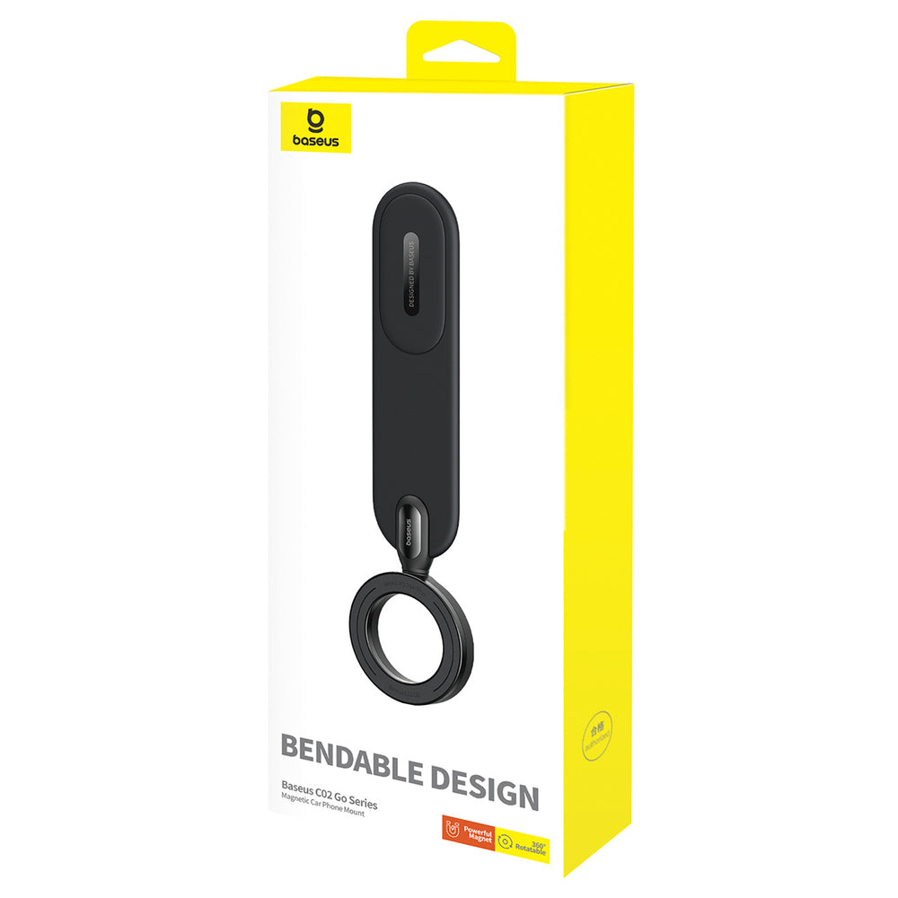 Baseus PrimeTrip C02 Go MagSafe Compatible Car Holder for Dashboard - Black - OUTLET_3