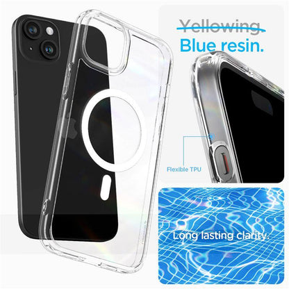 Spigen Crystal Hybrid MagSafe iPhone 15 Plus Case - Clear - OUTLET_0