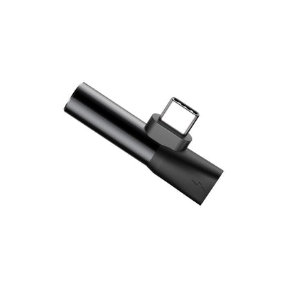Baseus Audio Converter L41 adapter from USB-C to USB-C port + 3.5 mm headphone jack black (CATL41-01) - OUTLET_4