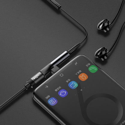 Baseus Audio Converter L41 adapter from USB-C to USB-C port + 3.5 mm headphone jack black (CATL41-01) - OUTLET_6