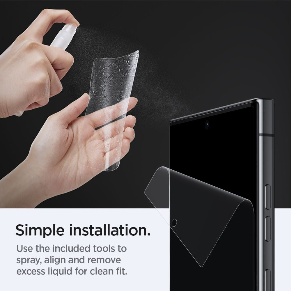 Spigen Neo Flex Hydrogel Film for Samsung Galaxy S23 Ultra - 2 pcs. - OUTLET_15