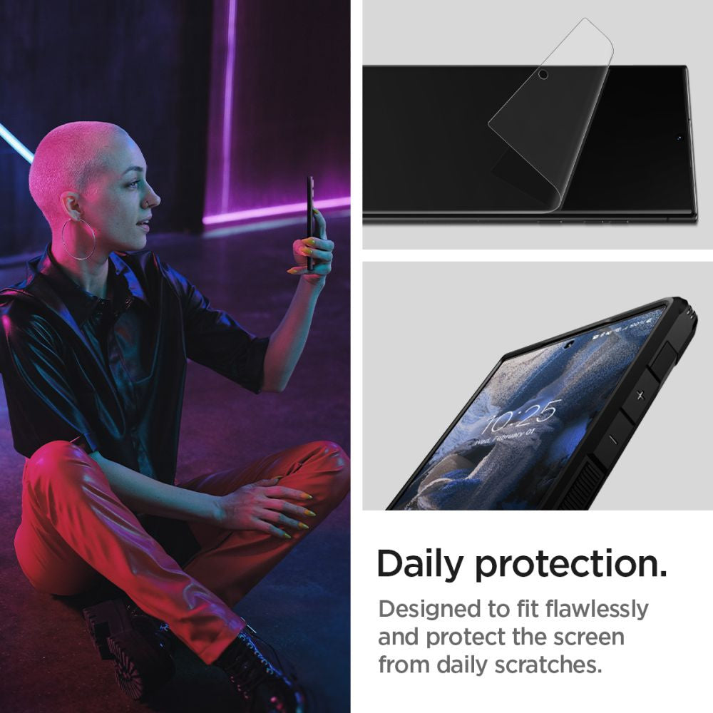 Spigen Neo Flex Hydrogel Film for Samsung Galaxy S23 Ultra - 2 pcs. - OUTLET_4