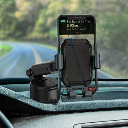 Baseus telescopic gravity car holder for the windshield black (SUYL-TK01) - OUTLET_11