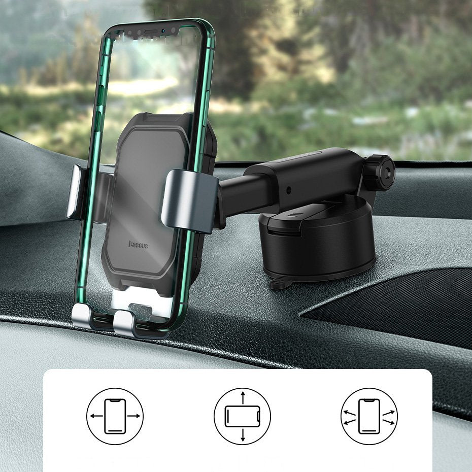 Baseus telescopic gravity car holder for the windshield black (SUYL-TK01) - OUTLET_13