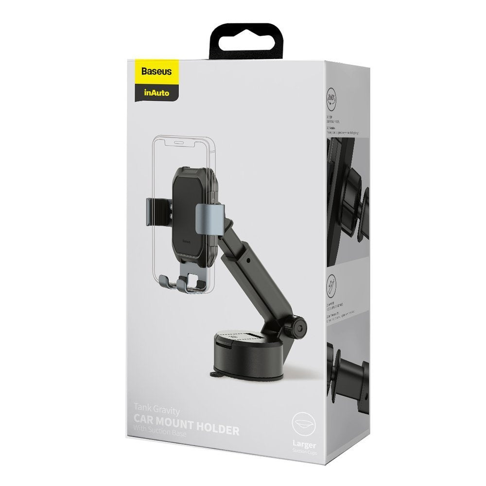 Baseus telescopic gravity car holder for the windshield black (SUYL-TK01) - OUTLET_4