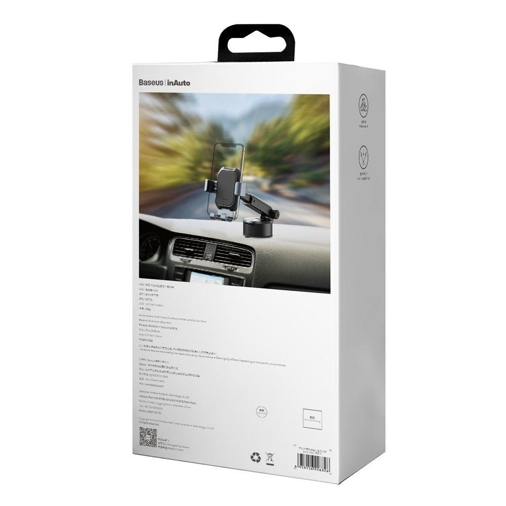 Baseus telescopic gravity car holder for the windshield black (SUYL-TK01) - OUTLET_5