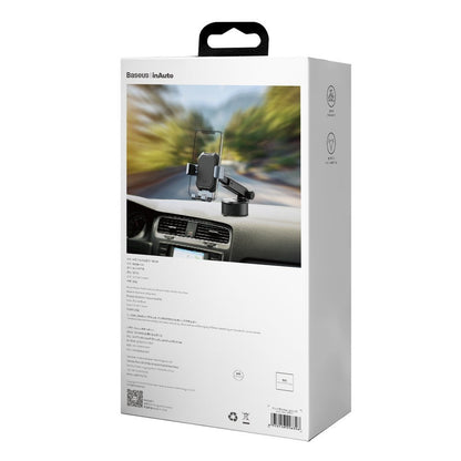 Baseus telescopic gravity car holder for the windshield black (SUYL-TK01) - OUTLET_5