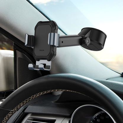 Baseus telescopic gravity car holder for the windshield black (SUYL-TK01) - OUTLET_8