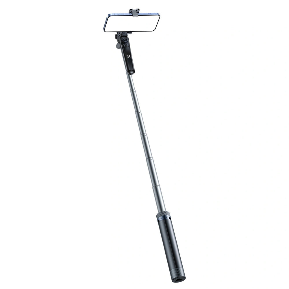 Selfie stick Wozinsky WC1Y70S telescopic tripod 1.7m with phone holder - black - OUTLET_3