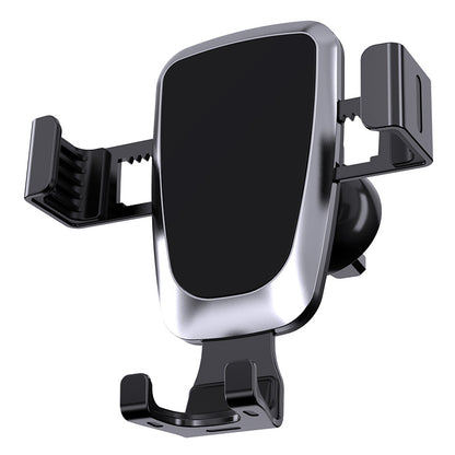 Gravity smartphone car holder, black air vent grille (YC08) - OUTLET_0