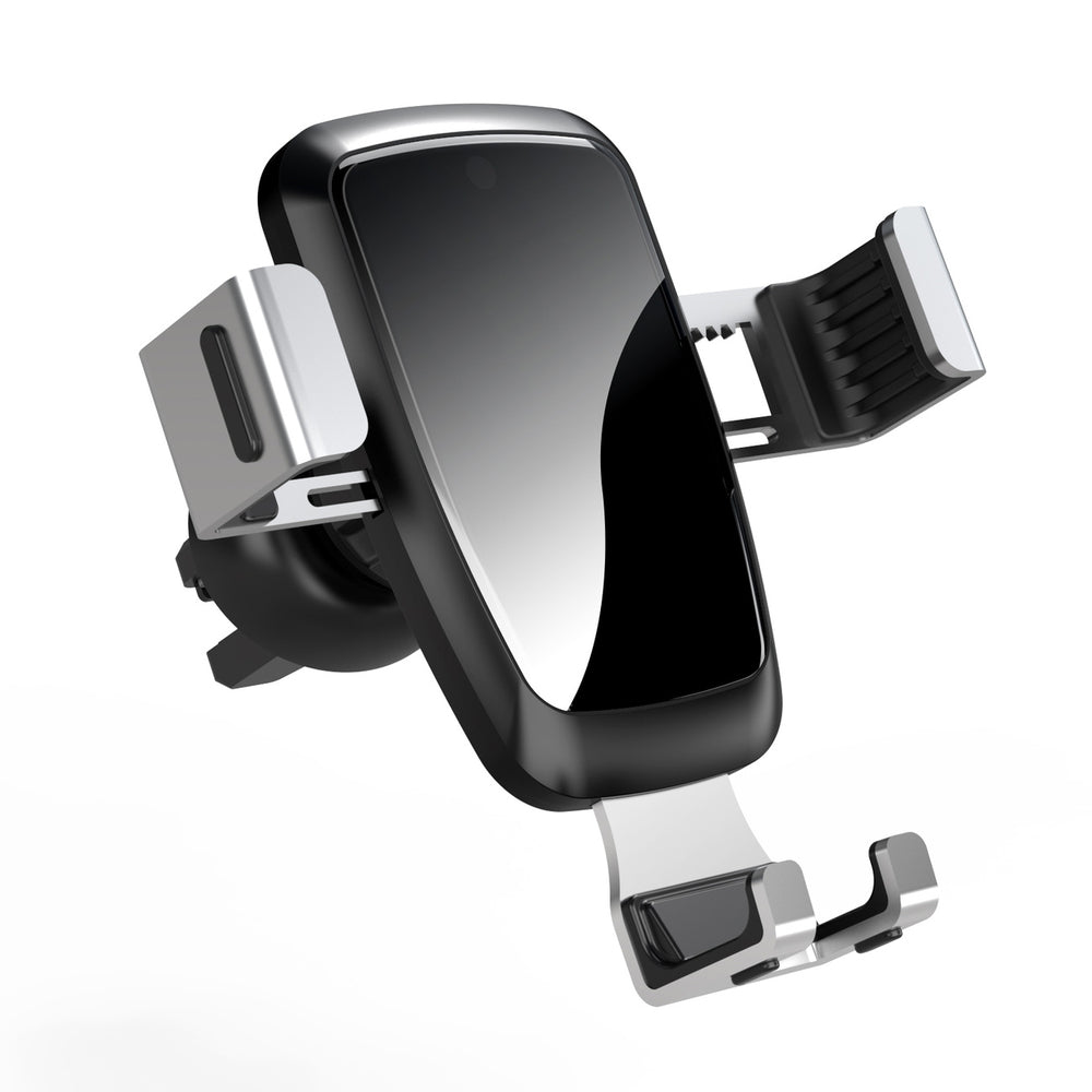Gravity smartphone car holder, black air vent grille (YC08) - OUTLET_1