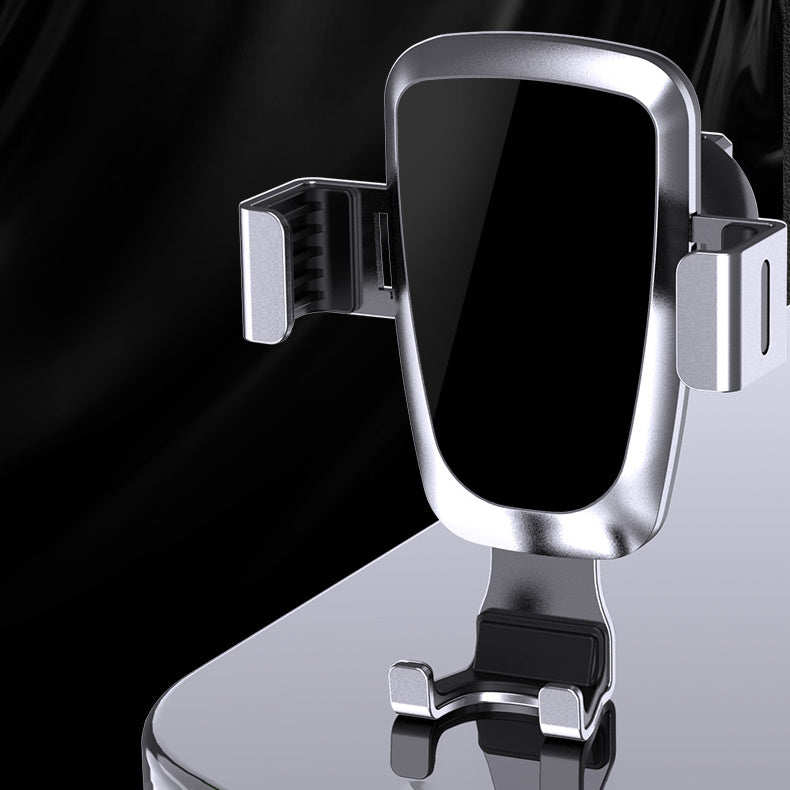 Gravity smartphone car holder, black air vent grille (YC08) - OUTLET_4