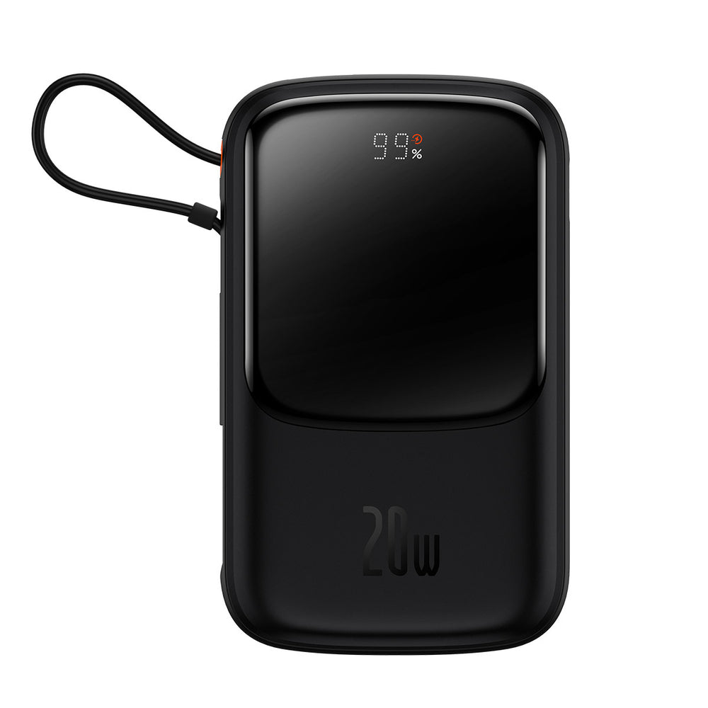 Powerbank 10000mAh 20W Baseus Qpow Pro Overseas Edition + USB C 3A Cable - Black - OUTLET_8