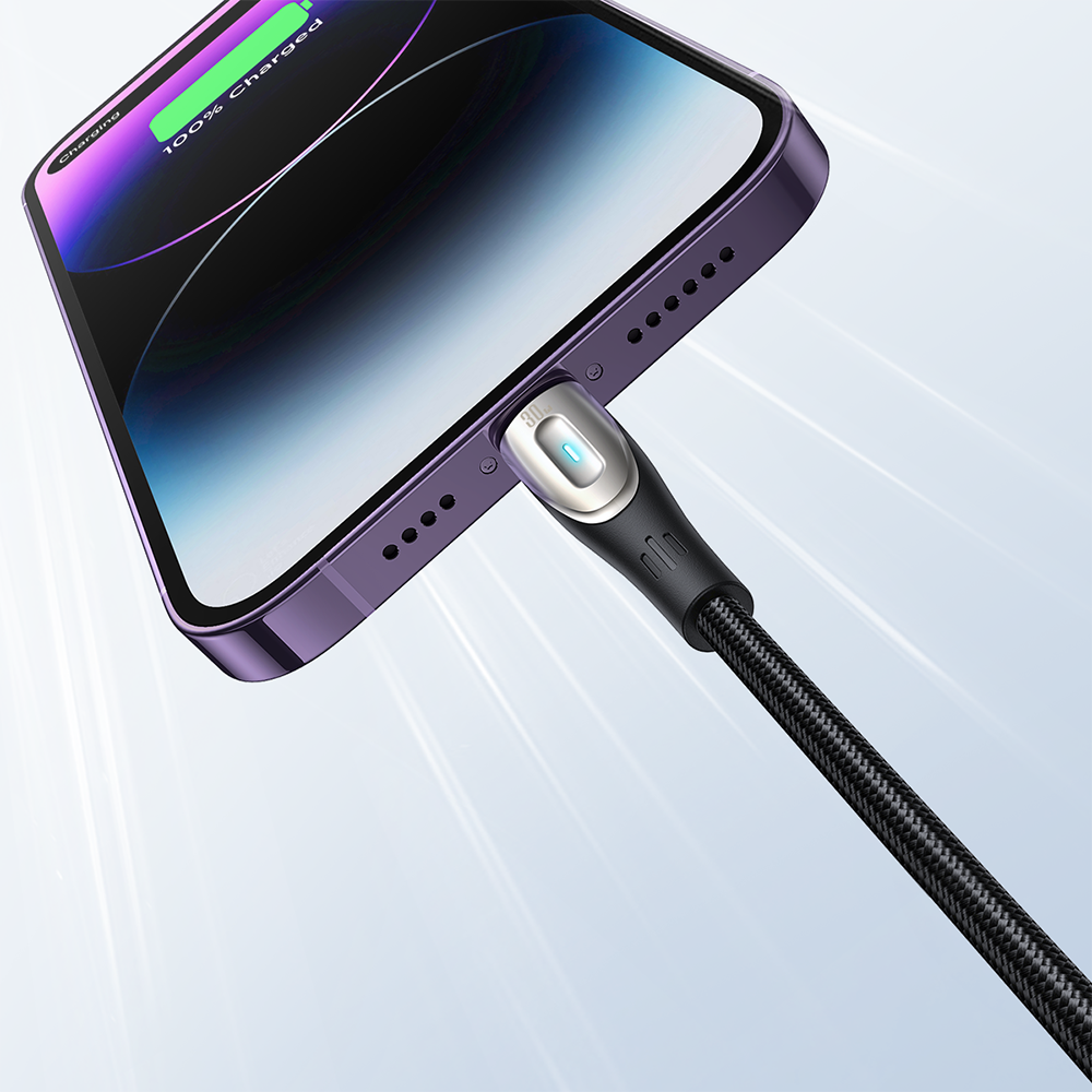 Joyroom Pioneer Series SA31-CL3 USB-C / Lightning 30W 1.2m cable - black - OUTLET_1