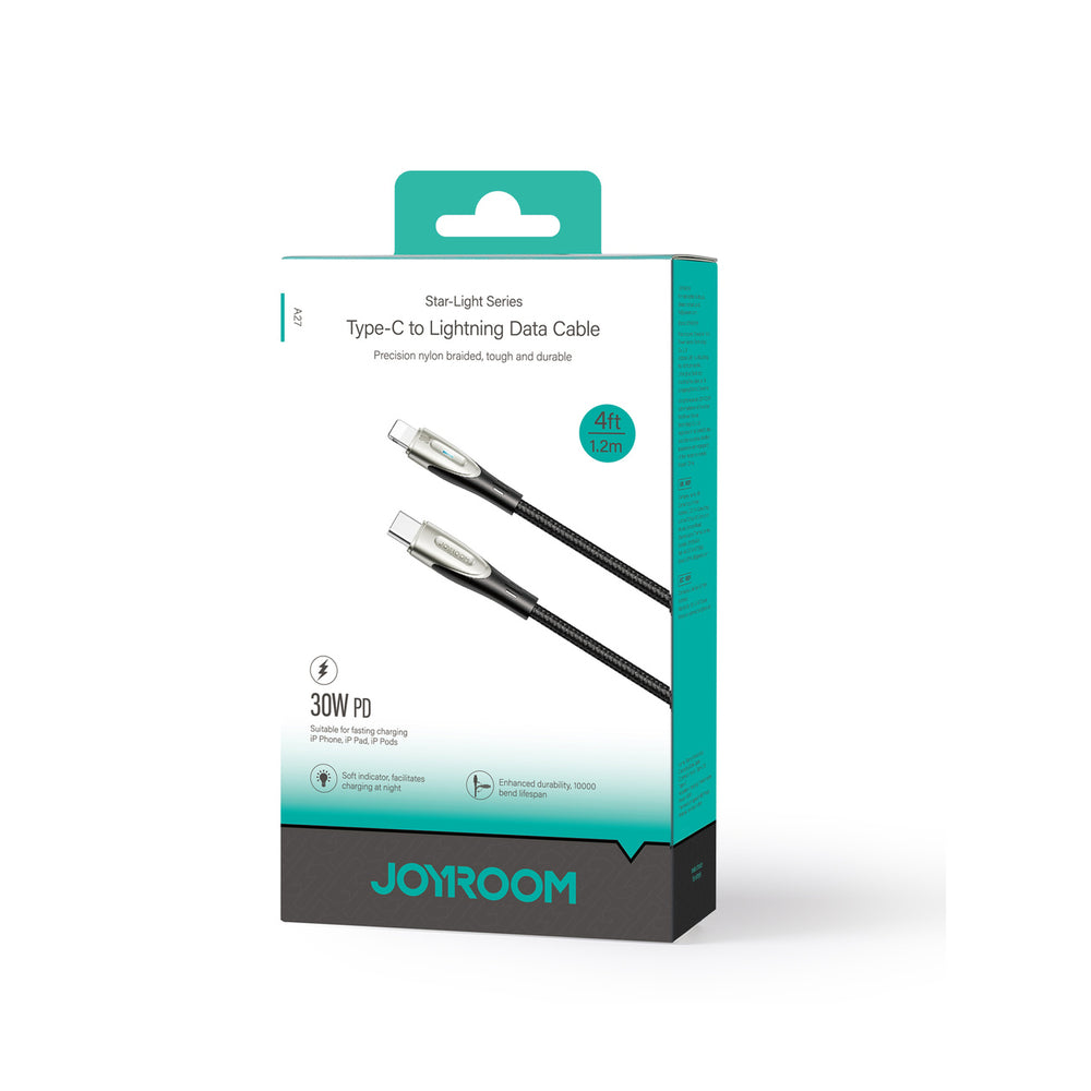 Joyroom Pioneer Series SA31-CL3 USB-C / Lightning 30W 1.2m cable - black - OUTLET_4